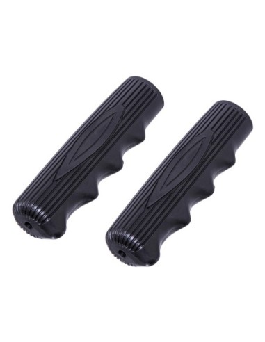 Grips 7/8 long 115mm Kraton Rubber 212 Black.